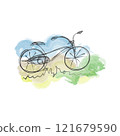 bike, bicycle, vector 121679590