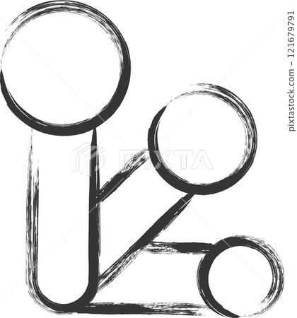 與生活用品相關的手繪單品插畫:量匙 與生活用品相關的手繪單品插畫:量匙 121679791