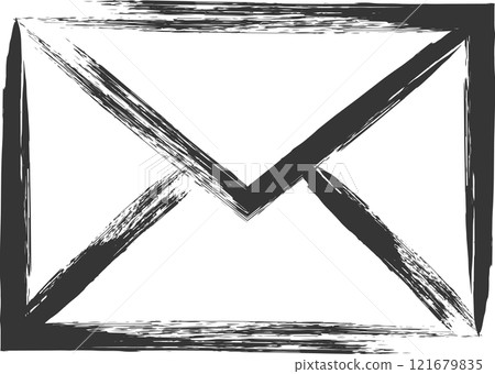 Business-related handwritten illustrations: Email Business-related handwritten illustrations: Email 121679835