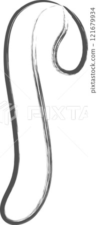 蔬菜刷單插畫豆芽 蔬菜刷單插畫豆芽 121679934