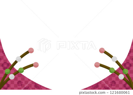 深粉紅色現代日式相框 深粉紅色現代日式相框 121680061