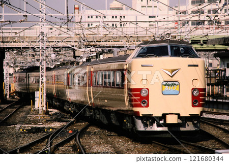 1987: Aizu Express at Ueno Station 1987: Aizu Express at Ueno Station 121680344
