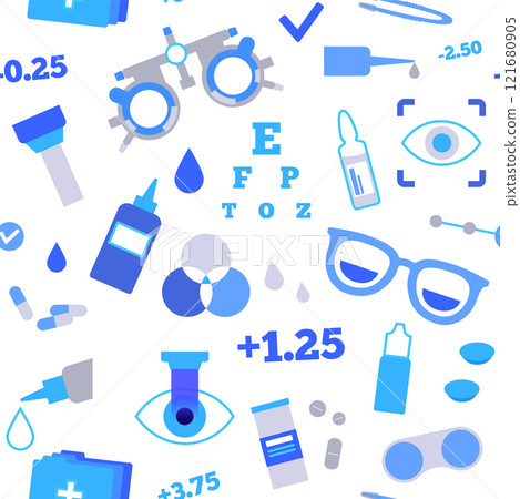 Eyesight examination pattern 121680905