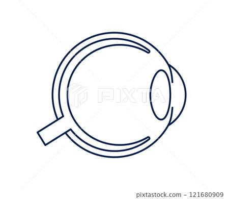 Human eye logo Human eye logo 121680909