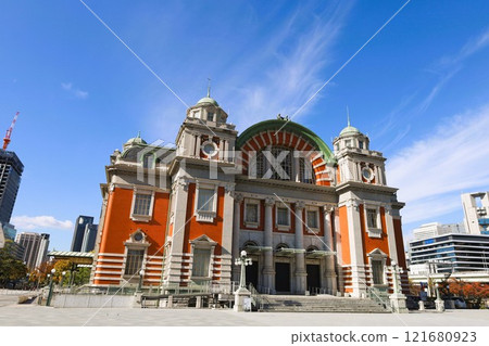 大阪、中之島、公園、中央公會堂、大阪市中央公會堂、大阪中央區、中之島中央公會堂、 121680923