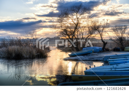 印班沼的冬日早晨 印班沼的冬日早晨 121681626