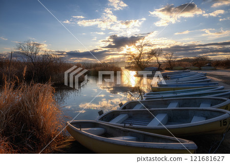 印班沼的冬日早晨 印班沼的冬日早晨 121681627