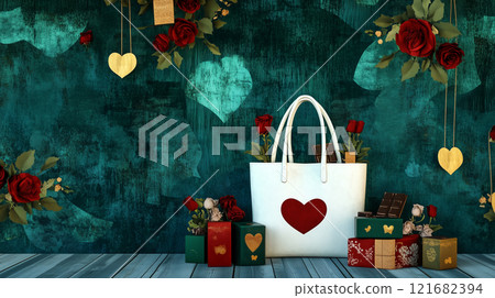 Valentine's Green Dream | Elegant Graphics 121682394
