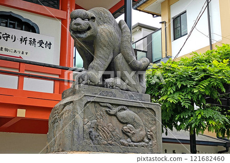 善國寺的老虎石像[東京都新宿區] 121682460