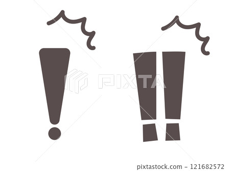 驚嘆號語音氣泡驚嘆號 121682572