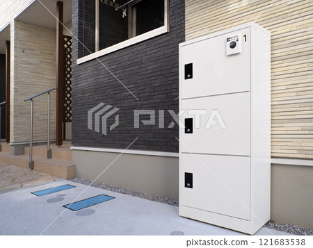 Delivery Box of Apartment House 121683538