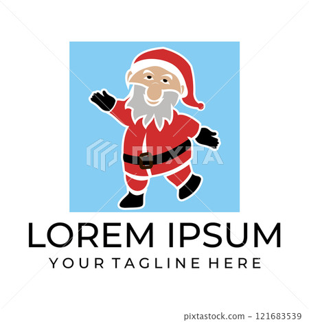 Santa Claus vector illustrations design icon logo 121683539