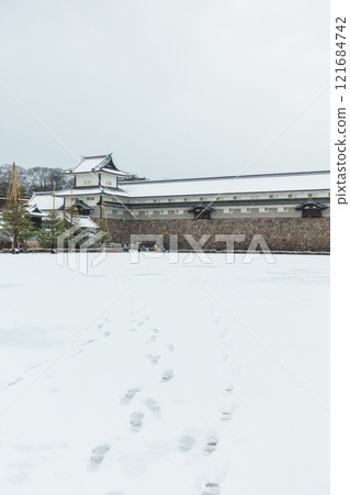 Snow-covered Kanazawa Castle (Kanazawa City - Ishikawa Prefecture) Snow-covered Kanazawa Castle (Kanazawa City - Ishikawa Prefecture) 121684742