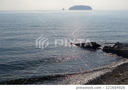Shodoshima Twenty-Four Eyes Movie View from the coast in front of Murataura Branch School - 1 Shodoshima Twenty-Four Eyes Movie View from the coast in front of Murataura Branch School - 1 121684926
