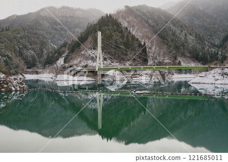 翁嘴湖雪景 121685011