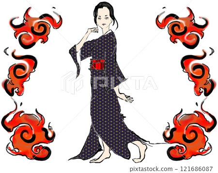 Yamato Nadeshiko and Flame 121686087