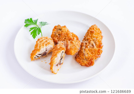 deep-fried horse mackerel   121686689