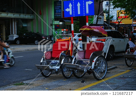 越南峴港市容人力車 121687217