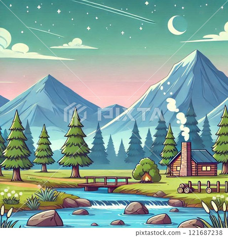 Spectacular natural scenery Spectacular natural scenery 121687238