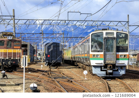 Sangi 鐵路，Hoho 車站停放的一組車輛 121689004
