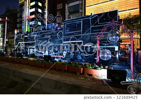 新橋站SL亮燈 121689425