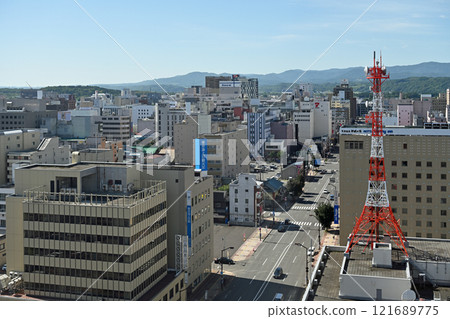 Cityscape Asahikawa city Cityscape Asahikawa city 121689775