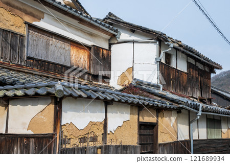 日本岡山縣玉野市山濱的古老而美麗的建築 121689934