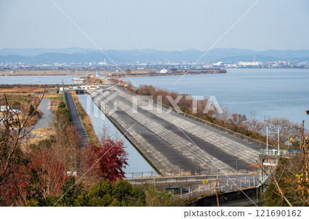 Beautiful scenery of Hachihama, Tamano City, Okayama Prefecture, Japan Beautiful scenery of Hachihama, Tamano City, Okayama Prefecture, Japan 121690162
