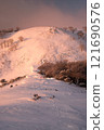 Climbing path of sunrise 121690576