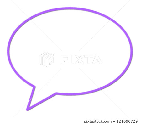 用於書寫漫畫台詞和單字的語音氣泡的插圖 用於書寫漫畫台詞和單字的語音氣泡的插圖 121690729