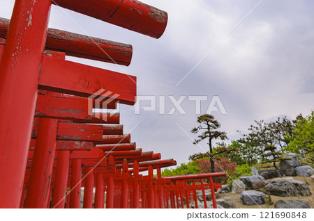 Aomori, Tsugaru, Takayama Inari Shrine's Thousand Torii Gates 121690848