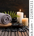 spa, candle, stones 121691231