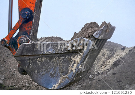 Excavator bulldozer bucket for for loading bulk cargo,construction site Excavator bulldozer bucket for for loading bulk cargo,construction site 121691280