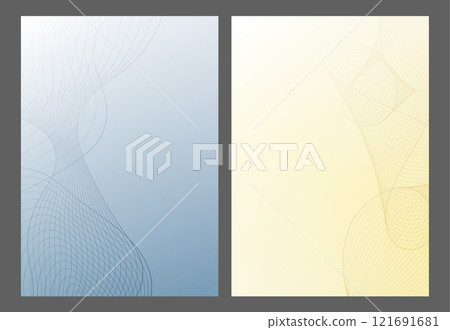Abstract wave background. The effect of dynamic movement of parallel wavy lines. Stylized wave background Abstract wave background. The effect of dynamic movement of parallel wavy lines. Stylized wave background 121691681