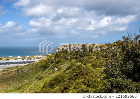 Industrial part of the island Sicily, Italy 121692666