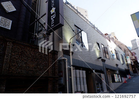 Love hotel district in Maruyamacho, Shibuya Ward Love hotel district in Maruyamacho, Shibuya Ward 121692757