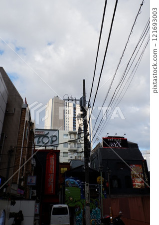 Love hotel district in Maruyamacho, Shibuya Ward Love hotel district in Maruyamacho, Shibuya Ward 121693003