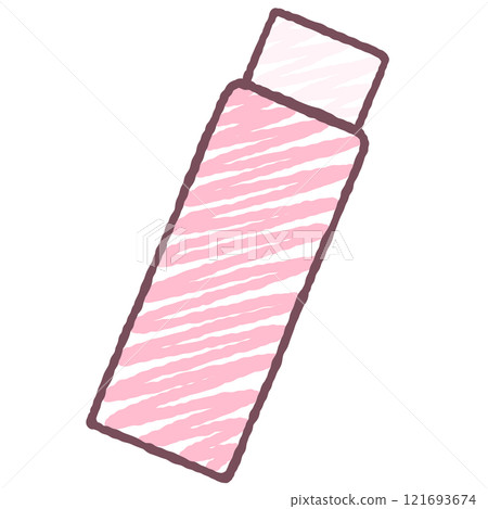 一個簡單的瓶子的插圖 121693674