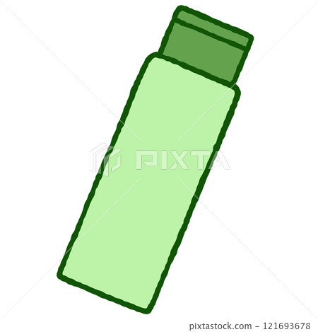 一個簡單的瓶子的插圖 121693678