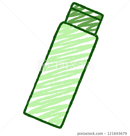 一個簡單的瓶子的插圖 一個簡單的瓶子的插圖 121693679