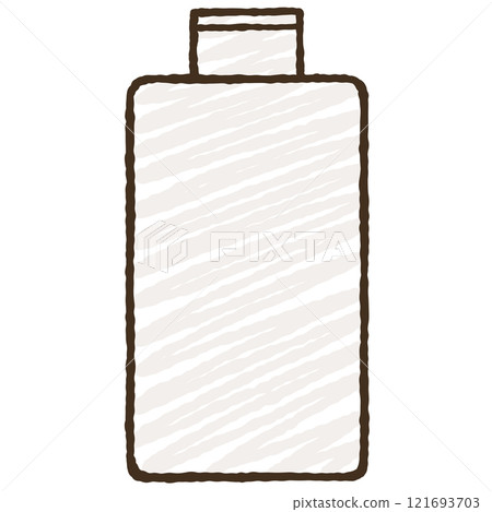 一個簡單的瓶子的插圖 121693703