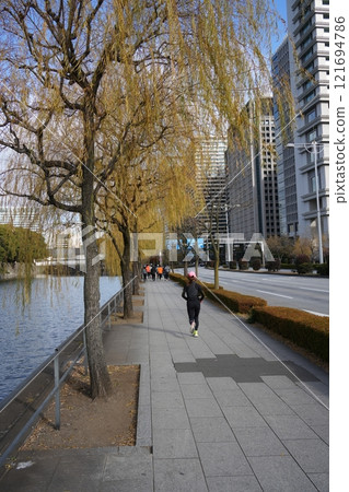 人們在故宮奔跑 人們在故宮奔跑 121694786