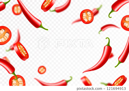 seamless pattern with chili peppers seamless pattern with chili peppers 121694913