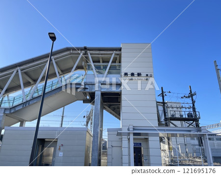 Obusuma Station in Saitama Prefecture 121695176