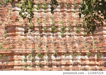 ancient pagoda at Wora Chet Tha Ram temple travel location in Thailand ancient pagoda at Wora Chet Tha Ram temple travel location in Thailand 121697224