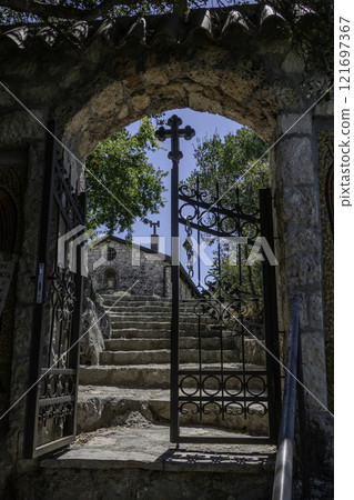 Montenegro, Kom Monastery near Zabljak Crnojevica, Montenegro, Kom Monastery near Zabljak Crnojevica, 121697367