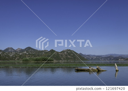 Montenegro, Skadar Lake National Park and its nature reserve. Montenegro, Skadar Lake National Park and its nature reserve. 121697420