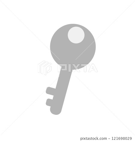 simple key icon simple key icon 121698029
