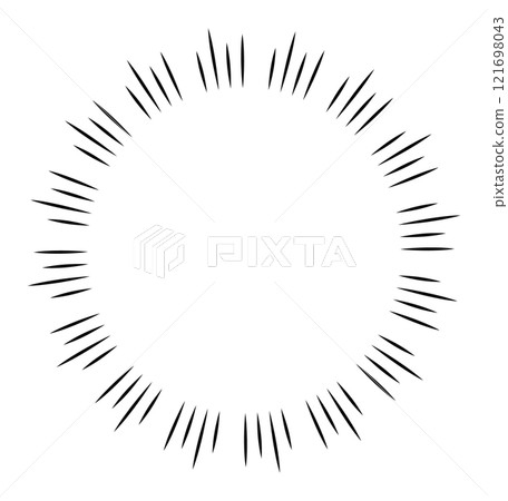 海膽閃光語音泡沫黑白漫畫閃光語音泡沫。 121698043