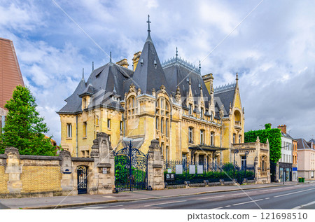 Amiens old town historical centre, Hauts-de-France Region, France 121698510